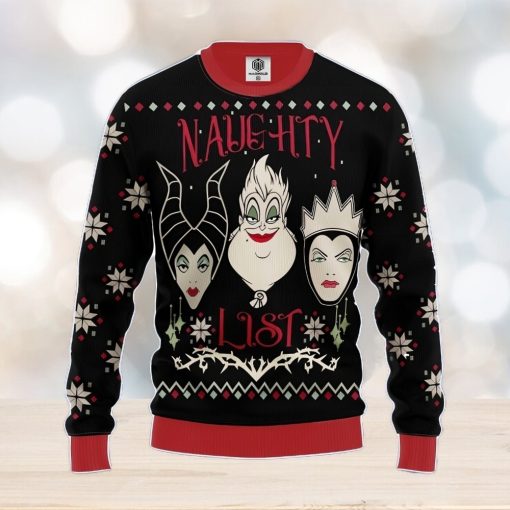 Villains Naughty Ugly Christmas Sweater Amazing Gift Men And Women Christmas Gift