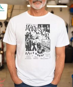 Vintage 2023 Maneskin Rush! World Tour Shirt Commemorate The Iconic Italian Band’s With This Limited Edition T Shirt