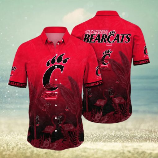 Vintage Aloha NCAA Cincinnati Bearcats Hawaiian Shirt Beach Lovers Gift