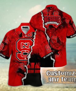 Vintage Aloha NCAA NC State Wolfpack Hawaiian Shirt Custom Name Gift For Best Friend