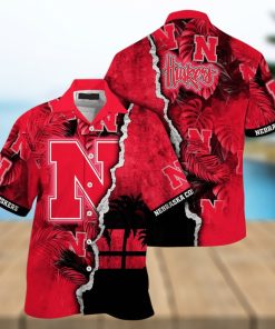 Vintage Aloha NCAA Nebraska Cornhuskers Hawaiian Shirt Gift For Beach Trip