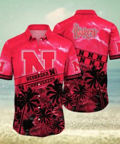 Vintage Aloha NCAA Nebraska Cornhuskers Hawaiian Shirt Summer Vacation Gift