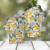 Gengar Ghost Pokemon Hawaiian Shirt Palm Leaves Pattern Summer Beach Gift