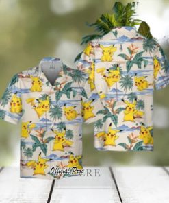 Vintage Aloha Pokemon Hawaiian Shirt Beach Vacation Gift