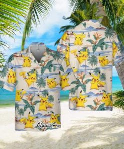 Vintage Aloha Pokemon Hawaiian Shirt Beach Vacation Gift