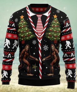 Vintage Bigfoot Ugly Christmas Sweater Thankgiving Gift Men Women