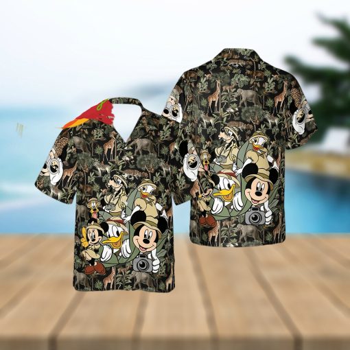 Vintage Disney Animal Kingdom Safari Mode Cool Hawaiian Shirt – Thoughtful Personalized Gift For The Whole Family