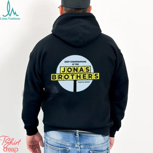 Vintage Jonas Brothers Shirt Waffle House Unisex Double Sided Merch Tour I Love Hot Dads Sweatshirt Hoodie