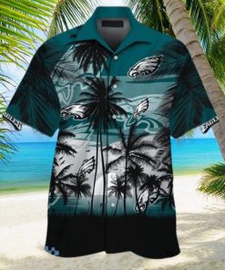 Vintage NFL Philadelphia Eagles Hawaiian Shirt Gift For Beach Vacation