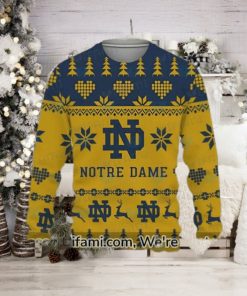 Vintage Notre Dame Sweater Unbelievable Notre Dame Christmas Gift Ideas