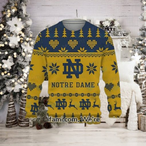 Vintage Notre Dame Sweater Unbelievable Notre Dame Christmas Gift Ideas