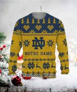 Vintage Notre Dame Sweater Unbelievable Notre Dame Christmas Gift Ideas