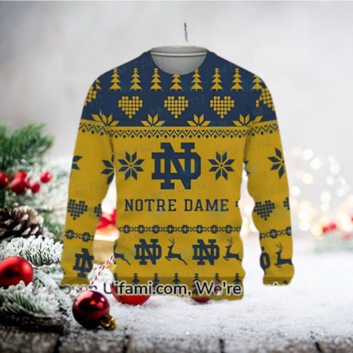 Vintage Notre Dame Sweater Unbelievable Notre Dame Christmas Gift Ideas