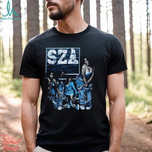 Vintage Sza Tour 2023 Double Sided Shirt Hoodie Tee T Shirt Sweatshirt