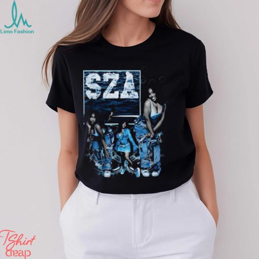 Vintage Sza Tour 2023 Double Sided Shirt Hoodie Tee T Shirt Sweatshirt