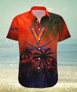 Virginia Cavaliers 3D Hawaiian Shirt Coconut Tree Tropical Grunge NCAA Summer Beach For Fans Gift