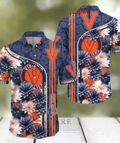 Virginia Cavaliers NCAA Flower Hawaiian Shirt Summer