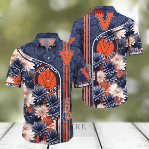 Virginia Cavaliers NCAA Flower Hawaiian Shirt Summer