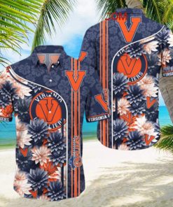 Virginia Cavaliers NCAA Flower Hawaiian Shirt Summer