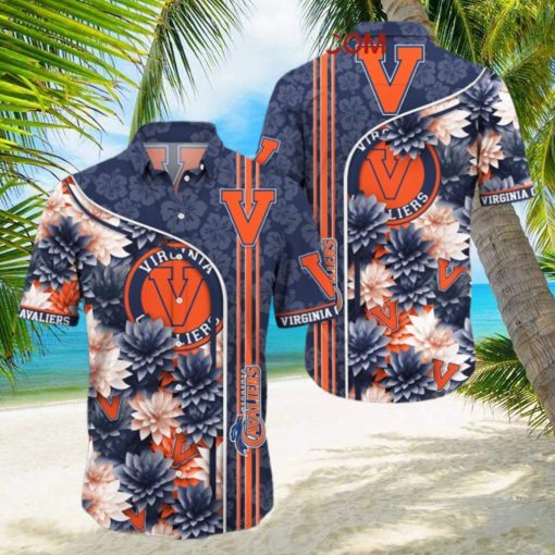 Virginia Cavaliers NCAA Flower Hawaiian Shirt Summer