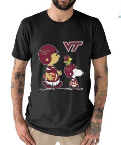 Virginia Tech Hokies Snoopy Charlie Brown and Woodstock 2023 T Shirt