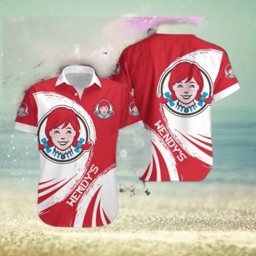 WENDY’S Brand New Limited Edition Style Hawaiian Shirt Gift