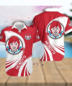 WENDY’S Brand New Limited Edition Style Hawaiian Shirt Gift