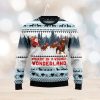 Let It Snow Alien Santa Ugly Christmas Sweater