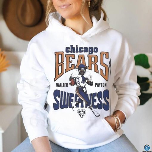 Walter Payton Ash Chicago Bears Retired Player Caricature Tri Blend Shirt