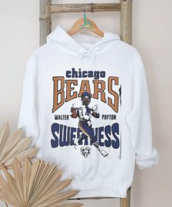 Walter Payton Ash Chicago Bears Retired Player Caricature Tri Blend Shirt