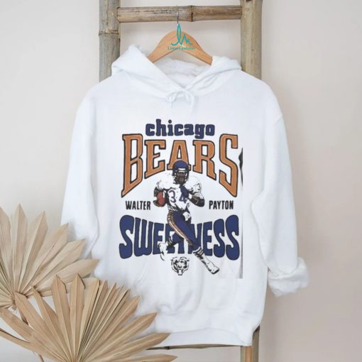 Walter Payton Ash Chicago Bears Retired Player Caricature Tri Blend Shirt