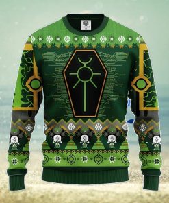 Warhammer 40K Green Ugly Christmas Sweater Amazing Gift Men And Women Christmas Gift