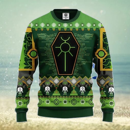 Warhammer 40K Green Ugly Christmas Sweater Amazing Gift Men And Women Christmas Gift