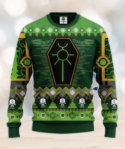 Warhammer 40K Green Ugly Christmas Sweater Amazing Gift Men And Women Christmas Gift