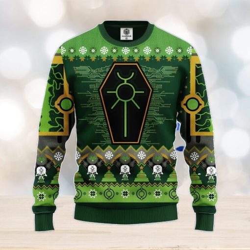 Warhammer 40K Green Ugly Christmas Sweater Amazing Gift Men And Women Christmas Gift