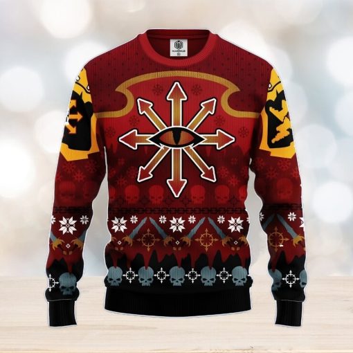 Warhammer 40K Ugly Christmas Sweater Amazing Gift Men And Women Christmas Gift