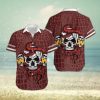 New England Patriots Mystery Skull And Flower Funny Hawaiian Shirt Gift For Halloween