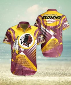 Washington Redskins NFL Hawaiian Shirt Summer Short Sleeve Button Down Shirt Perfect Gift For Big Fans Hot Trend 2023