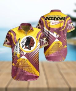 Washington Redskins NFL Hawaiian Shirt Summer Short Sleeve Button Down Shirt Perfect Gift For Big Fans Hot Trend 2023