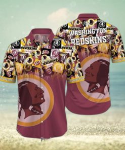 Washington Redskins NFL Hawaiian Shirt Trends Summer Short Sleeve Button Down Shirt For Sports Fans Hot Trend 2023