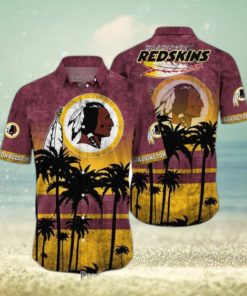 Men s Washington Redskins Hawaiian Shirt - Limotees