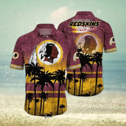 Washington Redskins NFL Hawaiian Shirt Tropical Pattern Graphic New Collection Summer Gift For Fan NFL Hot Trend 2023