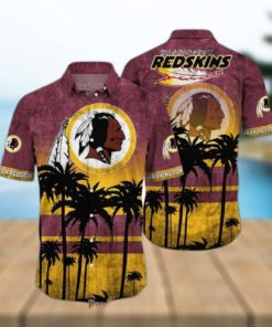 Washington Redskins NFL Hawaiian Shirt Tropical Pattern Graphic New Collection Summer Gift For Fan NFL Hot Trend 2023