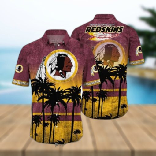 Washington Redskins NFL Hawaiian Shirt Tropical Pattern Graphic New Collection Summer Gift For Fan NFL Hot Trend 2023