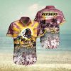 Washington Redskins NFL Hawaiian Shirt Tropical Pattern Graphic Gift For Fan NFL Enthusiast Hot Trend 2023