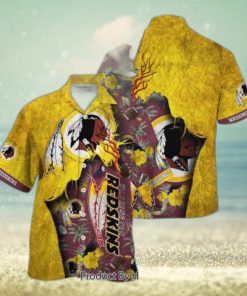 Washington Redskins NFL Hawaiian Shirt Tropical Print Sumer Gift For Fans Hot Trend 2023