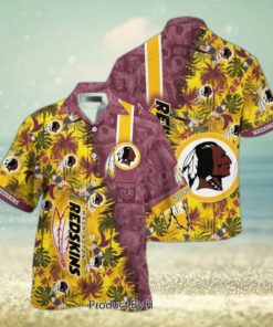 Washington Redskins NFL Team Football Beach Shirt Summer Button Down Hawaiian Shirt Fan Ever Hot Trend 2023