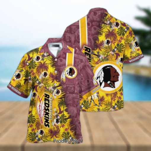 Washington Redskins NFL Team Football Beach Shirt Summer Button Down Hawaiian Shirt Fan Ever Hot Trend 2023