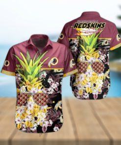 Washington Redskins NFL Tropical Pattern Pineapple Design Hawaiian Shirt New Trending For Men Women Hot Trend 2023