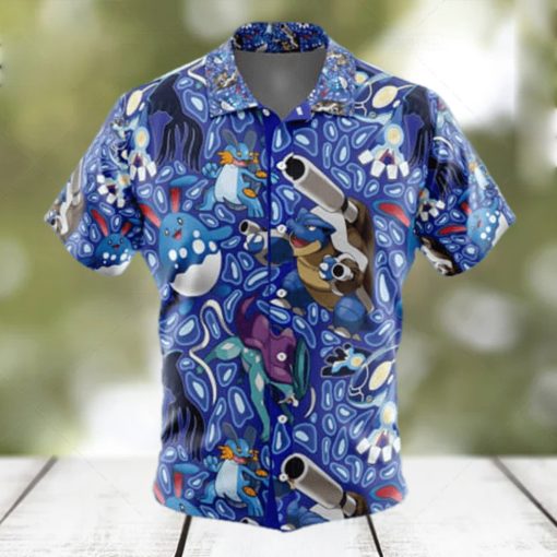 Water Pokemon Hawaiian Shirt Summer Gift For Friends